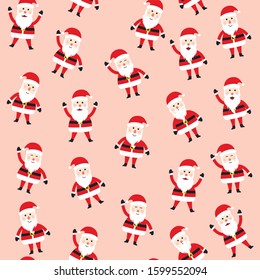 santa claus pack for presents christmas decoration background celebration