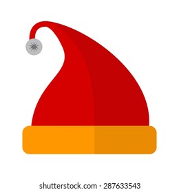 Santa claus, party, cap icon vector image.Can also be used for christmas, celebrations, observances and holidays. Suitable for use on web apps, mobile apps and print media.
