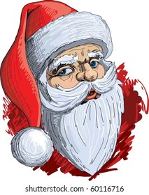 Santa Claus portrait.