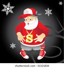 Santa Claus rapper