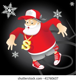 Santa Claus rapper