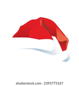 Santa Claus red hat isolated or transparent png, Merry Christmas or X mas