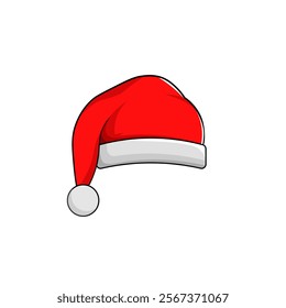 Santa Claus Red Hat Vector