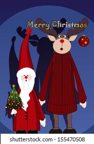 Santa Claus & Reindeer