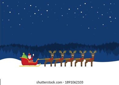 トナカイ そり Stock Illustrations Images Vectors Shutterstock