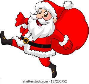 Santa Claus Cartoon Images Stock Photos Vectors Shutterstock