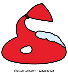 Santa claus sack design