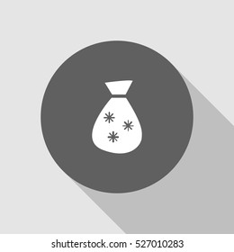 Santa Claus sack icon vector, can be used for web and mobile design
