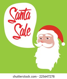 Santa Claus sale.