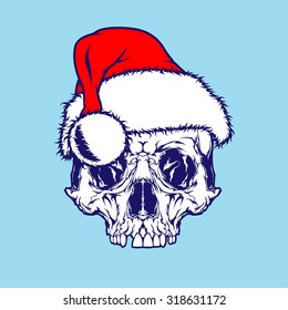 Santa Claus and Scull Colors