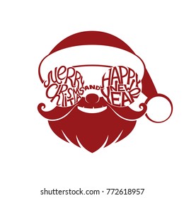 Santa Claus sign.