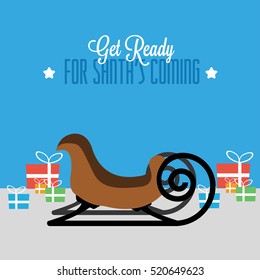Santa Claus sleigh