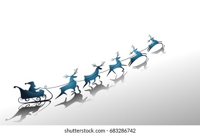 Santa Claus sleigh