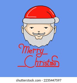 SANTA CLAUS STICKER CLIPART AND FONT FOR CHILDREN'S CLOTHING DESIGN NEEDS OR OTHER DESIGNS
