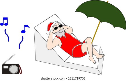 Santa Claus in Summer Radio
