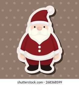 santa claus theme elements