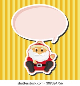 santa claus theme elements