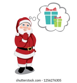 Santa Claus think