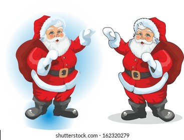 Santa Claus. vector