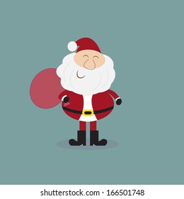 Santa claus, vector