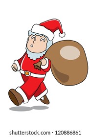 Santa Claus vector cartoon
