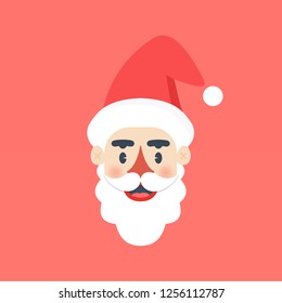 Santa claus. Santa claus vector. Cartoon Christmas holiday character. Cute character. New year symbol. Vector. Isolate