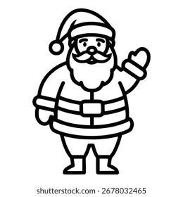 Santa Claus Vector for Christmas
