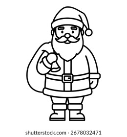 Santa Claus Vector for Christmas