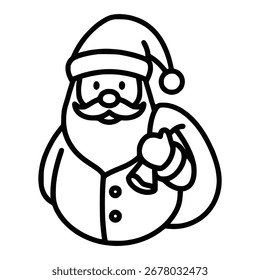 Weihnachtsmann Vektor für Weihnachten