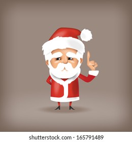 Santa Claus. Vector format
