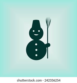 Santa Claus vector icon