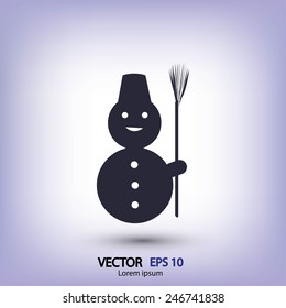 Santa Claus vector icon
