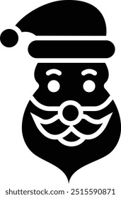 Santa claus Vector Icon Design Illustration