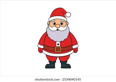 santa claus vector,   icon vector illustration,  santa claus silhouette of a santa claus isolated on a white background, eps, png,  vector,