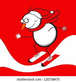 Santa Claus. Vector illustration