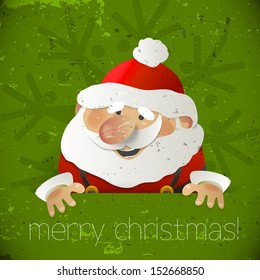Santa Claus. Vector illustration.