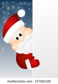 Santa Claus. Vector illustration. 