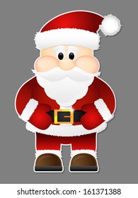 Santa Claus. Vector illustration.