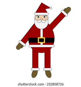 santa claus. Vector illustration