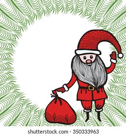 Santa Claus vector illustration