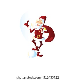 Santa Claus. Vector illustration