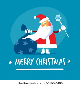 Santa Claus. Vector illustration