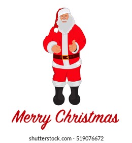 Santa Claus, vector illustration