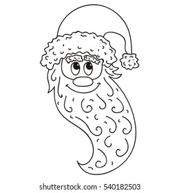 Santa Claus. Vector illustration.
