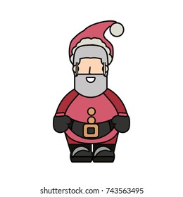 santa claus  vector illustration