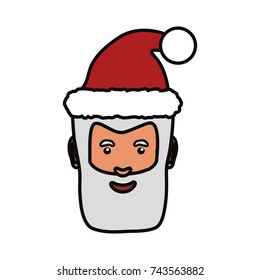 santa claus vector  illustration