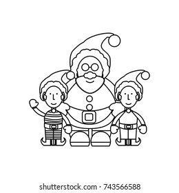 santa claus vector illustration