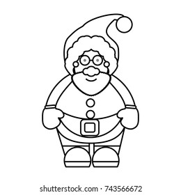 santa claus vector illustration