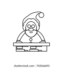 santa claus vector illustration