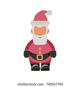 santa  claus  vector illustration